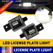 For 2019 Chevrolet Silverado 1500 LD LED License Plate Lights Lamp Bulbs (for: Chevrolet)