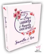 PERSONALISED Bespoke Wedding Planner Organiser Diary / Engagement gift / Love