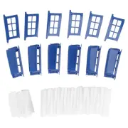 52PCS CPAP Filters for Respironics Filters Supplies, Include 6 Assembled9556