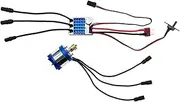 STARTIST 2830 2100kv Motor and ESC Combo, Electric Speed Controller Replacement with Metal Heat Sink for MN128 1/12 RC Car