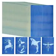 30 Sheets Sun Print Kits Cyanotype Kit A4 Nature Printing Solar for Kids3783