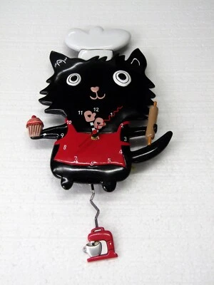 BRAND NEW ALLEN DESIGN WALL CLOCK "SUGAR PAWS CLOCK" 6016851