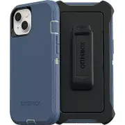 Case With Kickstand For iPhone 15 Plus OtterBox Defender Series - Blue White