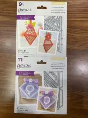 Gemini Dimensionals- 2 sets of faceted favour boxes