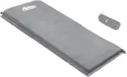 Weisshorn Single Camping Air Mattress, Self Inflating Blow Up Mattresses Bed Sleeping Pad Mat Outdoor Tent Caravan Road Trip Travel Hiking Gear, with Carry Bag Water Resistant Grey