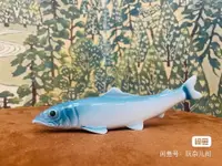 在飛比找樂天市場購物網優惠-日本清水燒名家 二宮閒山作 陶瓷魚置物擺飾