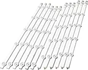 SCPCKZETZN 12pcs X 50 Inch LED Backlight Strip Fit for LG 50" TV 50LN5400 50LA620V 6916L-1276A 1273A 1272A 1241A 10-LEDs