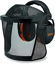 [Stihl] 0000 884 0566 Face Protection Ear Protection Short Nylon Mesh with Forehead Protection