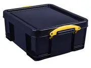 18 Litre Extra Strong Really Useful Box (Black)