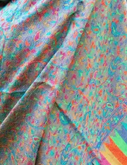 Pashmina Scarf paisley print shawl For festival cashmere boho hippie Tribal Bohemian style Scarf Head wrap Unique Gift Men Women