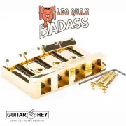 NEW Leo Quan® Badass I™ Bass Bridge for 4-string BC Rich Spector Kramer - GOLD