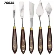 Painter's Edge Stainless Steel Painting Knife Collection Set 5D