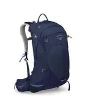 Osprey Stratos 24L Mens Hiking Daypack - Cetacean Blue