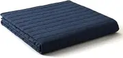 Weighted Blanket by YnM for Adults(15 lbs for 140 lbs individual) Fall Asleep Faster and Sleep Better Great for Anxiety ADHD Autism OCD and Sensory Processing Disorder(48''x72'')