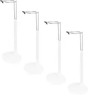 GANAZONO Doll Bracket Wide Base 4pcs Kids Toy Stands for Girls Dolls Display Rack