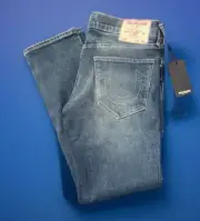 TRUE RELIGION GENO SN 700050 RELAXED SLIM JEANS 32 X 32