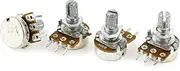 uxcell® 4 Pcs Single Linear Rotary Potentiometers 50K Ohm 15mm Shaft WH148