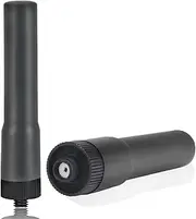[ABBREE] Mini Short Walkie Talkie Ham Radio Antenna SF-20 SMA- Female 2.76 inch Dual Band Long Range Antenna for Baofeng UV5R 5RM BF-F8HP PRO,K5 Plus,UV-32,UV-21R,GM21,UV-K5 Two Way Radio(Grey,2Pack)