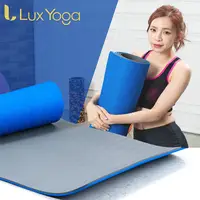 在飛比找PChome24h購物優惠-【LUX YOGA】10mm POE環保瑜珈墊/運動墊(止滑