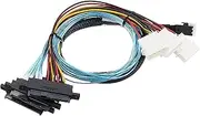 [HighPoint] High Point Internal Mini-SAS HD to 4X SAS Cable, 1Meter (8643-4SAS-1M)