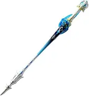 damdos Halloween Prop 40" Cosplay Sword for F-furina Cosplay Props,F-furina Splendor of Tranquil Waters Blade Staff Model Weapon Cosplay Prop, Furina Sword