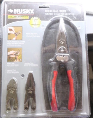 Husky Lineman Pliers Multi-head Pliers Diagonal Pliers Needle Nose