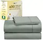 California Design Den Softest 100% Cotton Sheets - Twin Sheets Set 400 Thread...