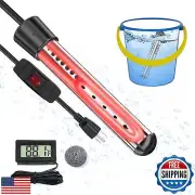 2000W Portable Immersion Water Heater with Switch Control and Digital LCD The