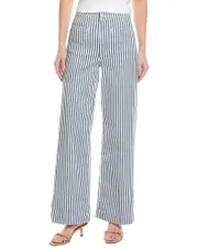 FRAME Denim Seaport Stripe Tailored Jean