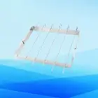Bbq Rib Rack Kebab Rack Meat Skewers Barbecue Wire Mesh Kebab Skewer Rack