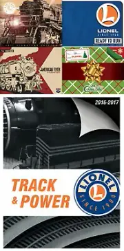 2017 LIONEL TRAINS CATALOG SET XMAS - READY-TO-RUN - SIGNATURE V.1 - AF - TRACK