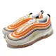 【NIKE 耐吉】休閒鞋 Air Max 97 SE 男鞋 白 橘 藍 氣墊 反光 Frank Rudy(DV2619-100)