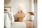 Amanda Wooden Bedside Table