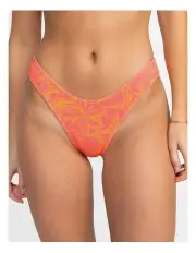 [Roxy] Suntrip High Leg Cheeky Bikini Bottom in Pink
