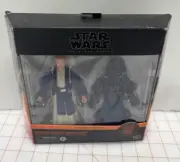 Star Wars Black Series 6" Obi-Wan Kenobi & Darth Vader Concept Art Damaged PKG