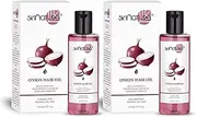 Skinatura Onion Hair Oil | Long Strong Lustrous & Healthy Hairs For Men & Women (220Ml / Pack of 2)
