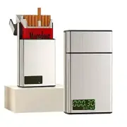 Timed Cigarette Dispenser | Full 20-Pack Cigarettes Case with Timer | Lock Box