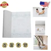 Soft and Safe TPU Baby Play Mat - Large Reversible Area Rug for Tummy Time