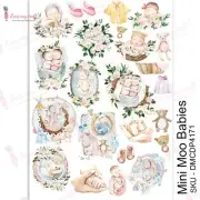 Dress My Craft Transfer Me Sheet A4-Mini Moo Babie