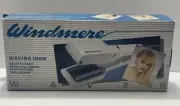NOS Vtg 90's Windmere Waving Hair Iron Creates Waves Volume Texture