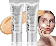 Face Tightener No-Filter Primer,Instant Face Tightener No-Filter Primer,Skin Tightener Primer Face Makeup,Temporary Face Tightener,Face Blurring Primer For Face Before Makeup, 1 Fl. Oz.Prime (2pcs)