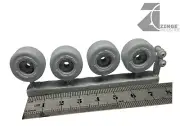 Zinge Industries 19mm Slick Wheels x4 S-WHE42