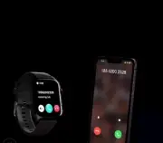 Smart WatchTG08L,UnisexBlackAnswerMake Call/Waterproof IP68, Android 5.0,iS9.0