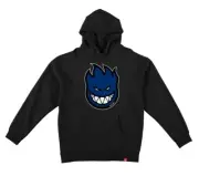 Spitfire Wheels Bighead Fill Black / Navy Blue Hooded Sweatshirt
