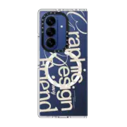 Galaxy Z Fold7 Clear Magnetic Case Graphic Design is My Friend - Elliot Ulm