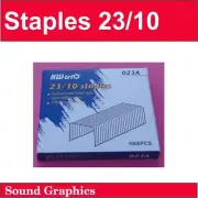 Heavy Duty Staples 23/10 Standard 23 serial 10mm Leg 60 Sheets Of 80gsm Paper