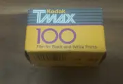 Kodak TMAX 100 Black & White Professional Film TMX 135-24 Sealed Expired 08/2000
