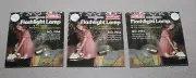 3 Vintage Eveready PR4 Made In USA Pre-Tested Penlight Lamp Flashlight Bulbs NOS
