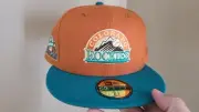 7 1/2 Myfitteds Exclusive Colorado Rockies Fitted Hat Verde National Park
