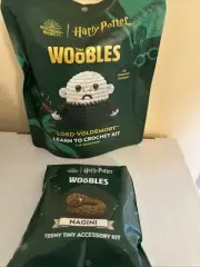 Harry Potter The Woobles LORD VOLDEMORT & Nagini Crochet Kits Beginner Friendly